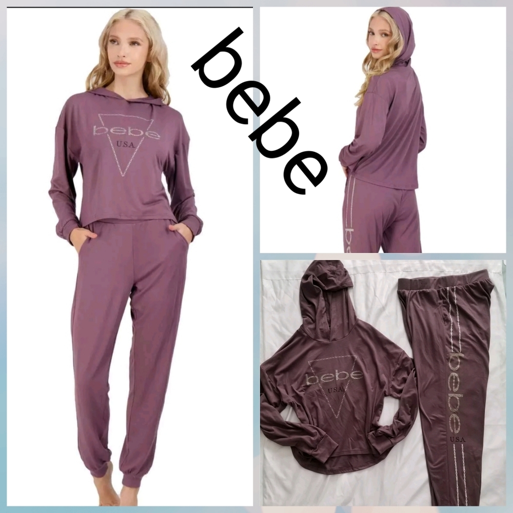 New bebe 2 pices hoodie and pants  price is for one set only